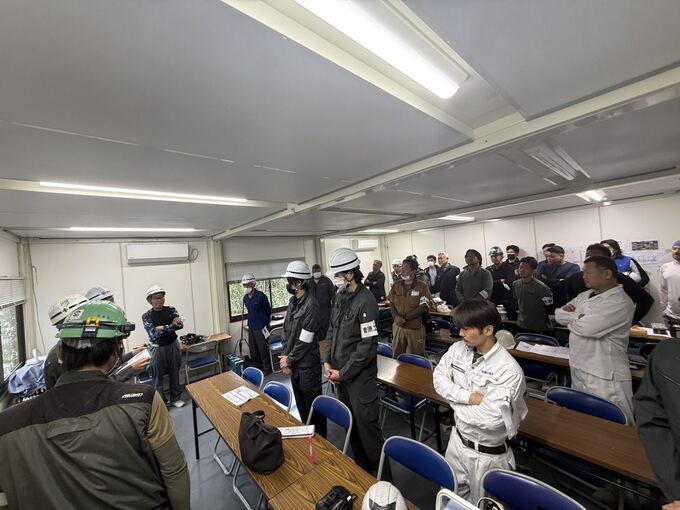打ち合わせの様子